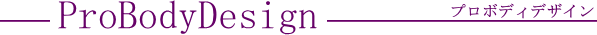 プロボディデザイン